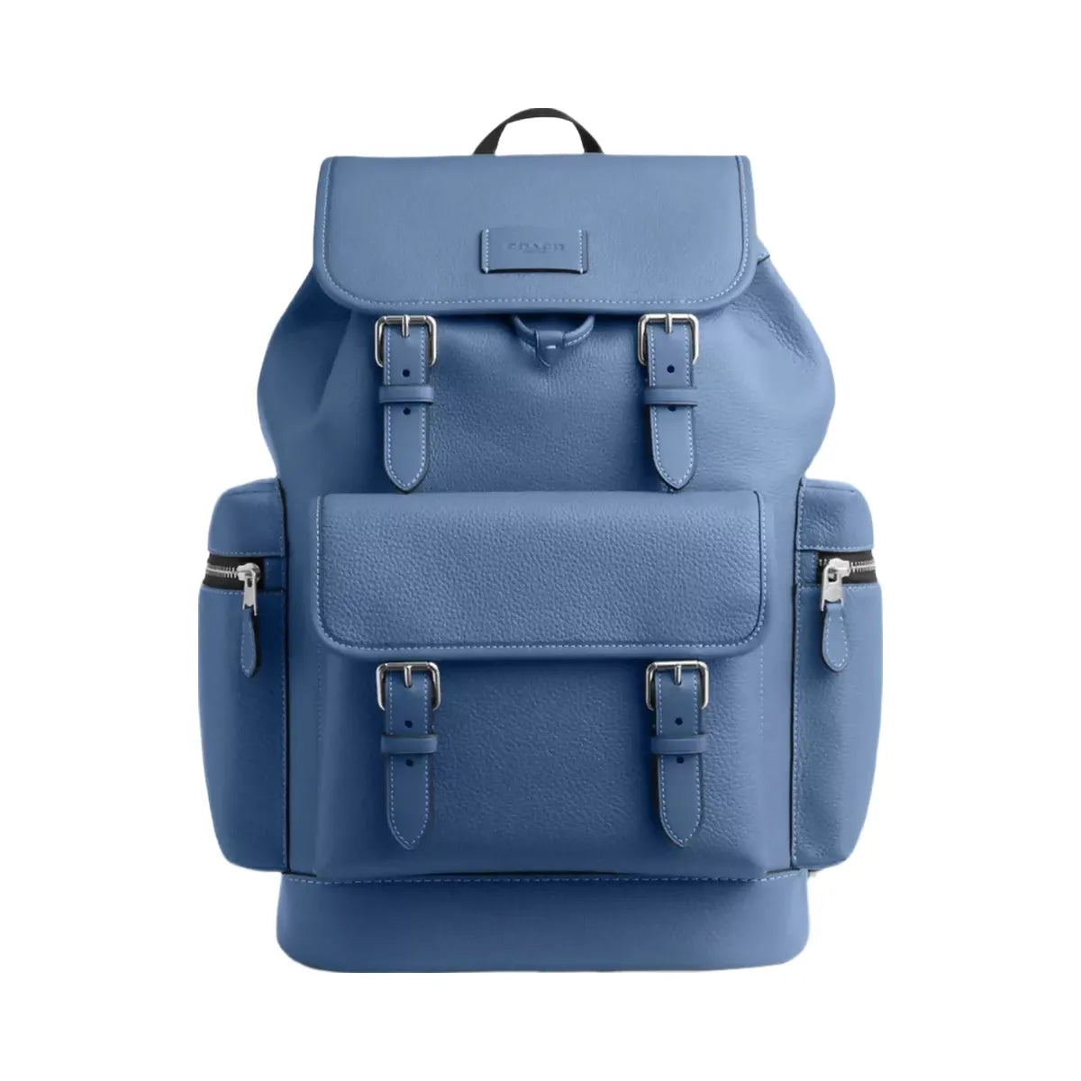 Coach Sprint Backpack in Silver Light Denim