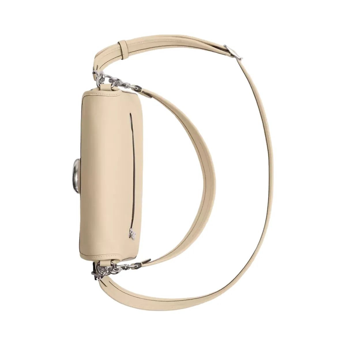 Coach Soft Tabby Shoulder Bag in Silver Ivory