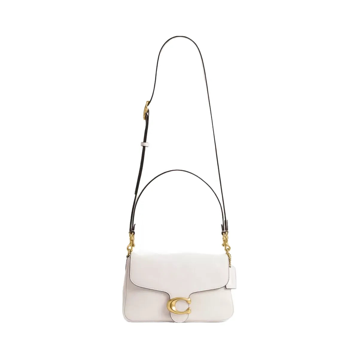 Coach Soft Tabby Shoulder Bag in Brass Chalk