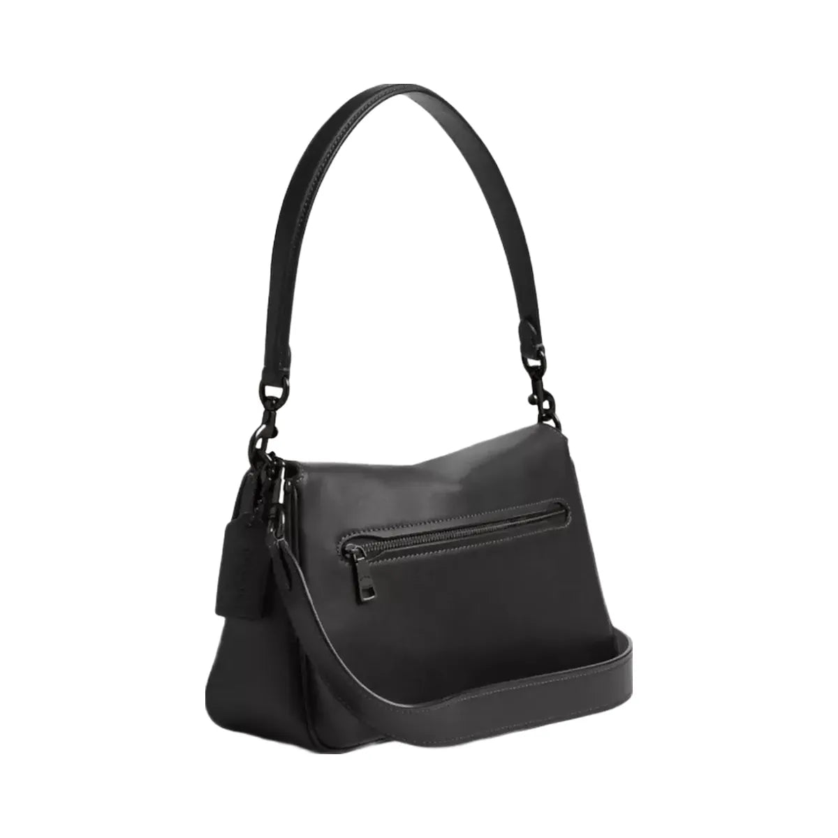 Coach Soft Tabby Shoulder Bag in Pewter Black