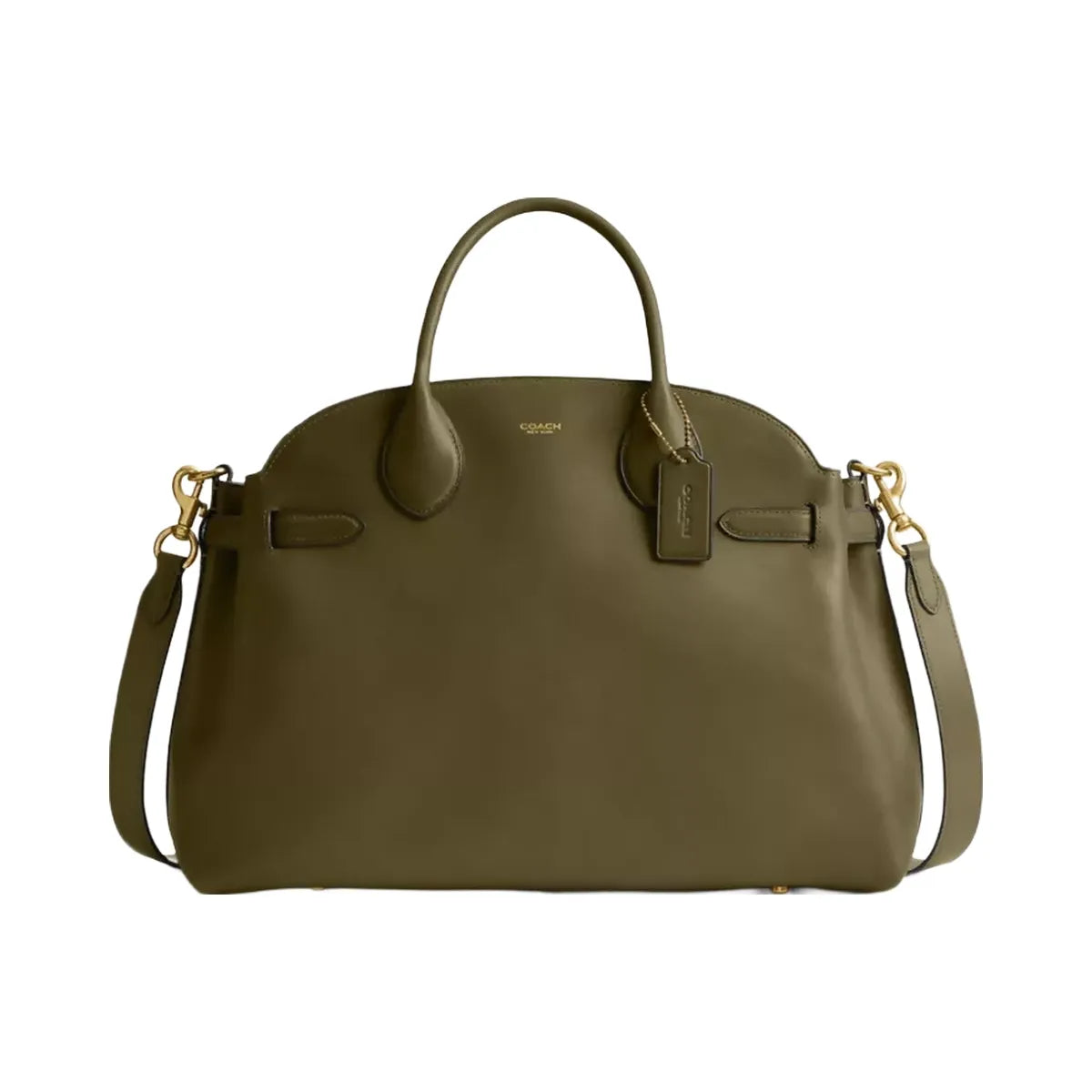 Coach Soft Empire Carryall Bag 40 in Brass Olive