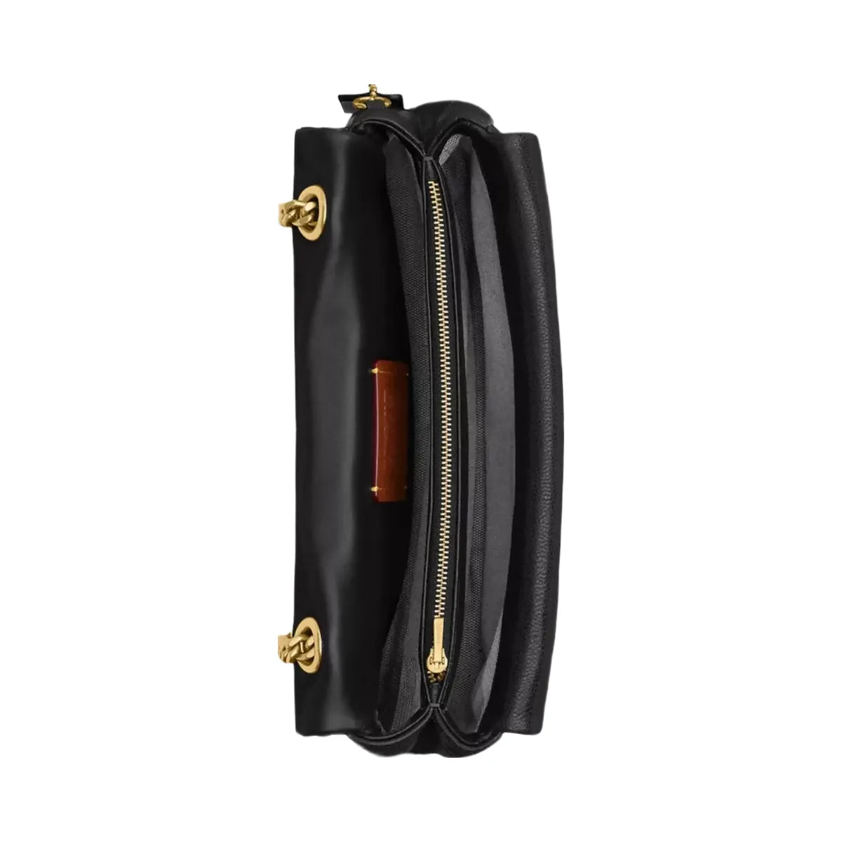 Coach Tabby Shoulder Bag 26 With Quilting in Brass Black