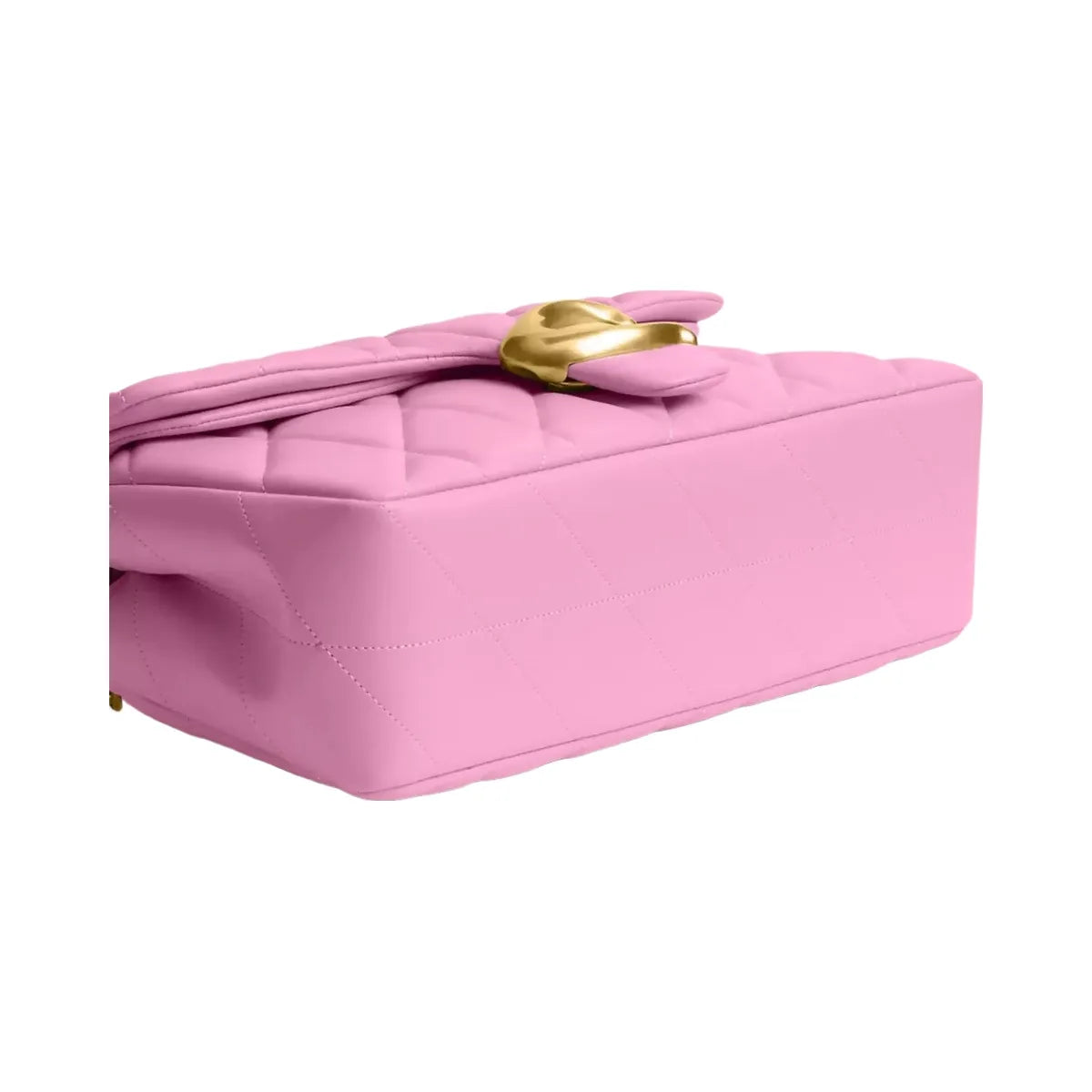 Coach Tabby Shoulder Bag 26 With Pillow Quilting in Brass Flower Pink