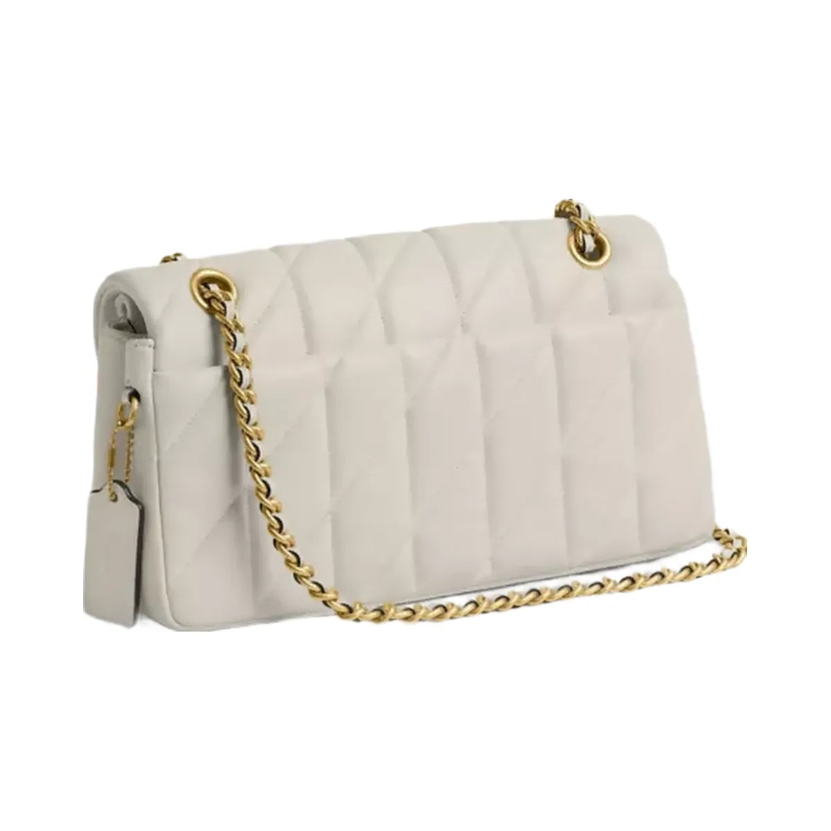 Coach Tabby Shoulder Bag 26 With Pillow Quilting in Brass Chalk