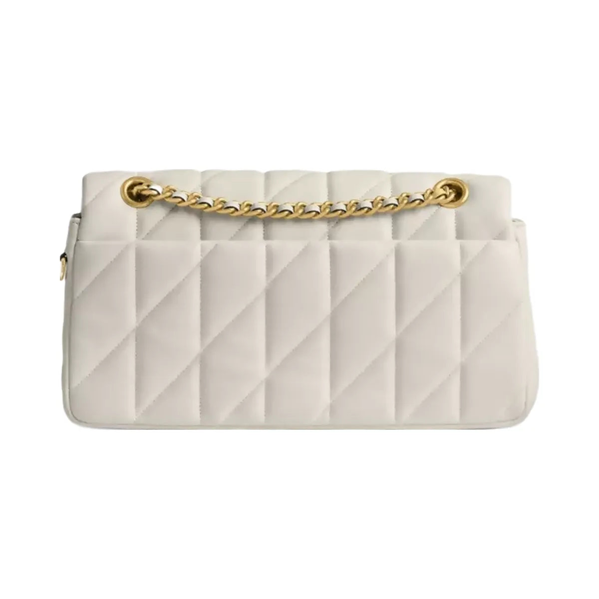 Coach Tabby Shoulder Bag 26 With Pillow Quilting in Brass Chalk