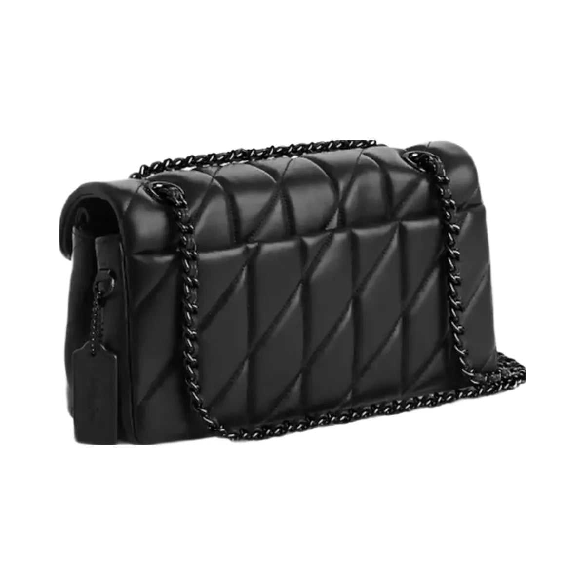 Coach Tabby Shoulder Bag 26 With Pillow Quilting in Pewter Black