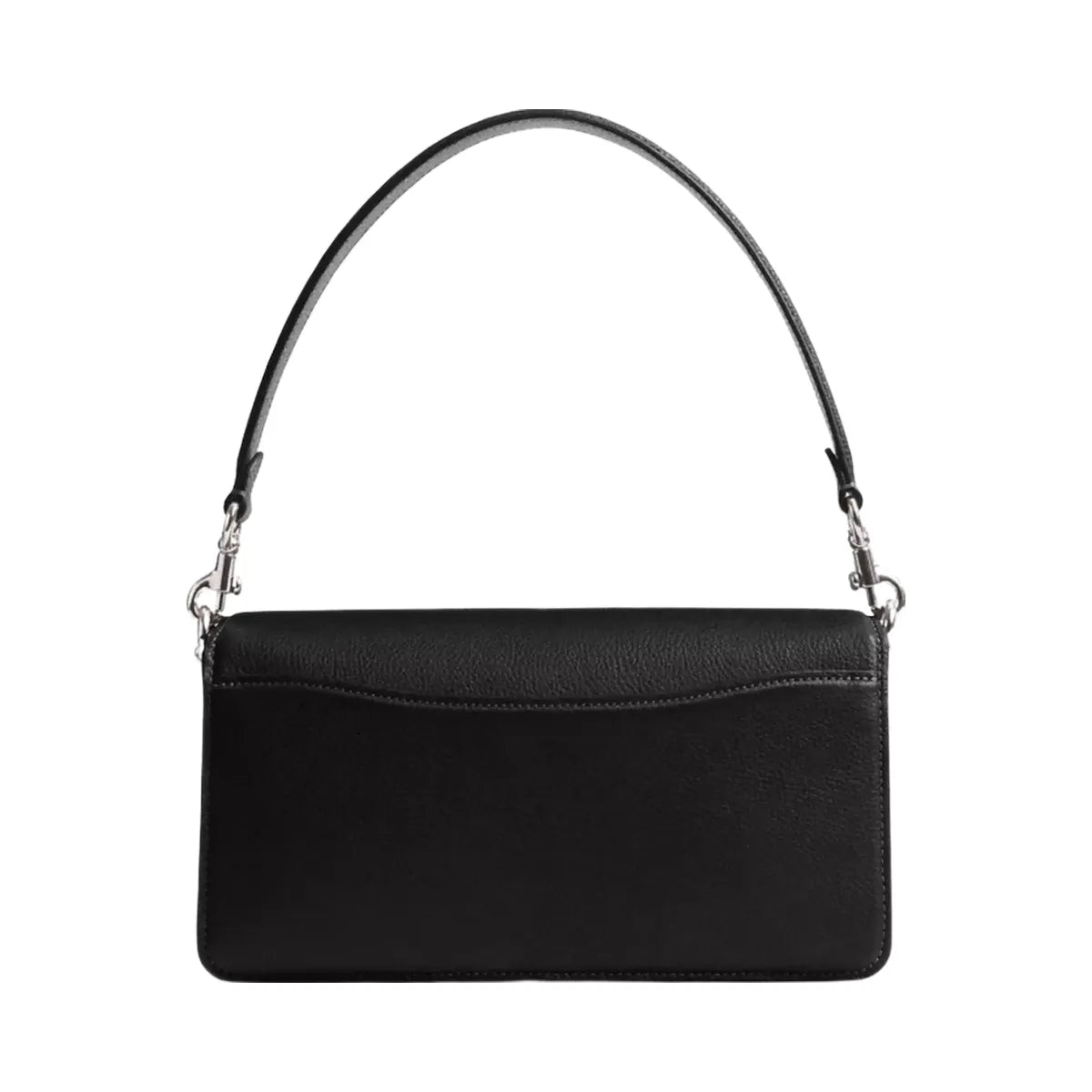 Coach Tabby Shoulder Bag 26 in Silver Black