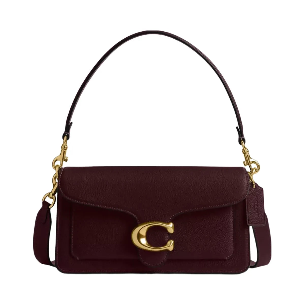 Coach Tabby Shoulder Bag 26 in Brass Merlot