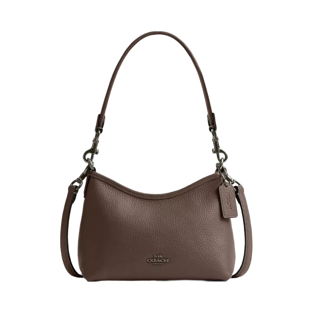 Coach Laurel Small Shoulder Bag in Gunmetal Dark Stone