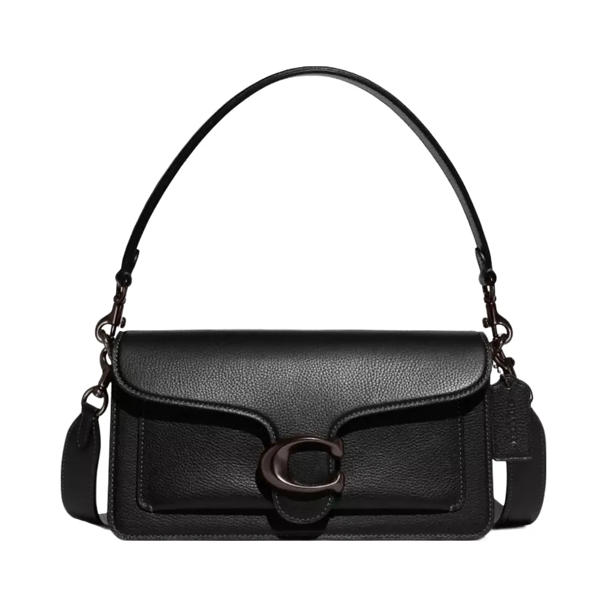 Coach Tabby Shoulder Bag 26 in Pewter Black