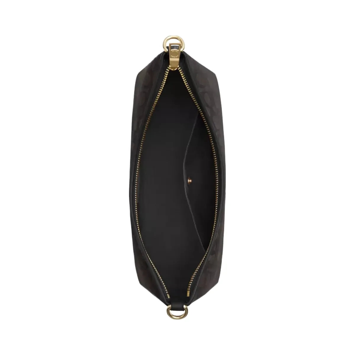 Coach Laurel Shoulder Bag In Signature Canvas in Gold Walnut Black