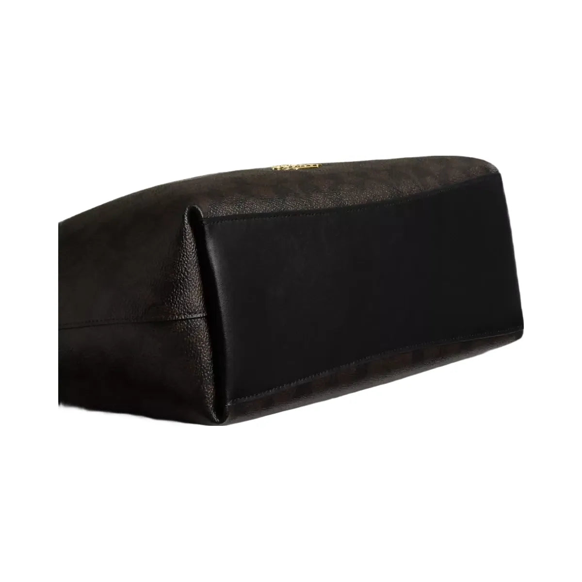 Coach Laurel Shoulder Bag In Signature Canvas in Gold Walnut Black