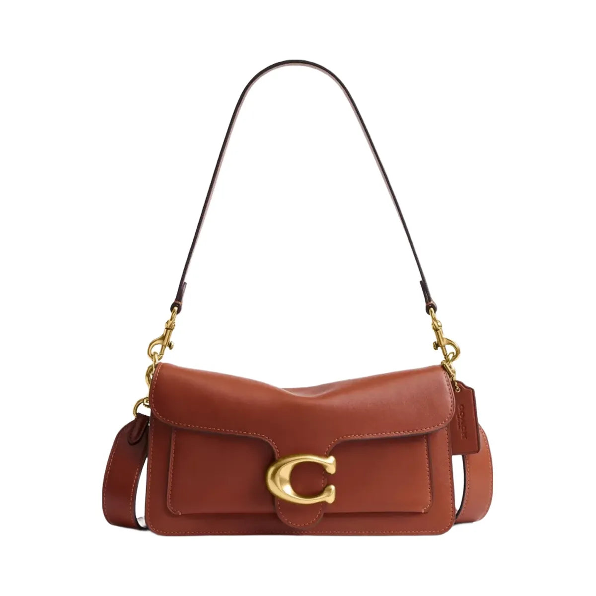 Coach Tabby Shoulder Bag 26 in Brass Pecan