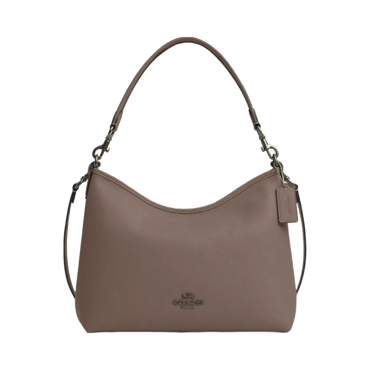 Coach Laurel Shoulder Bag in Gunmetal Dark Stone