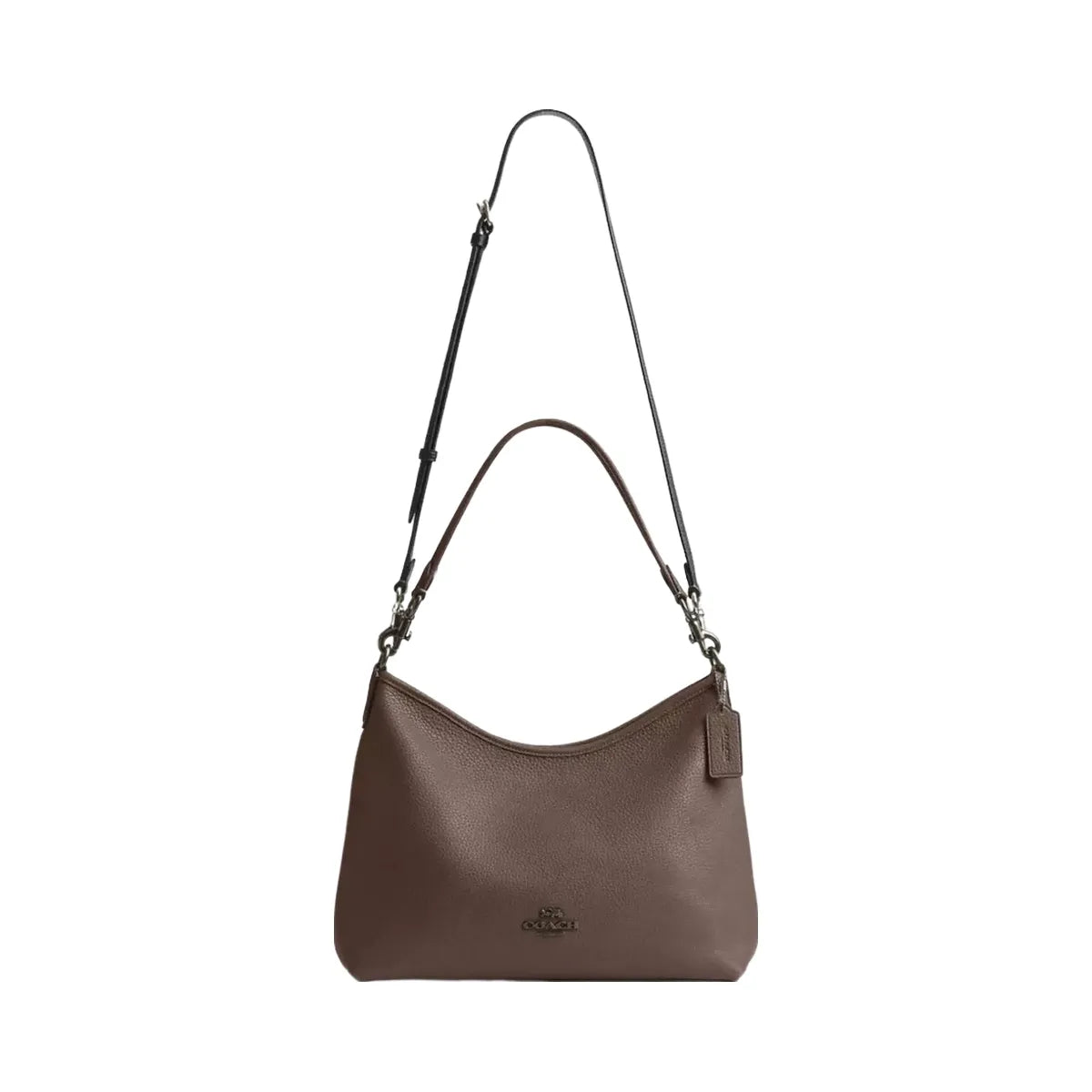 Coach Laurel Shoulder Bag in Gunmetal Dark Stone