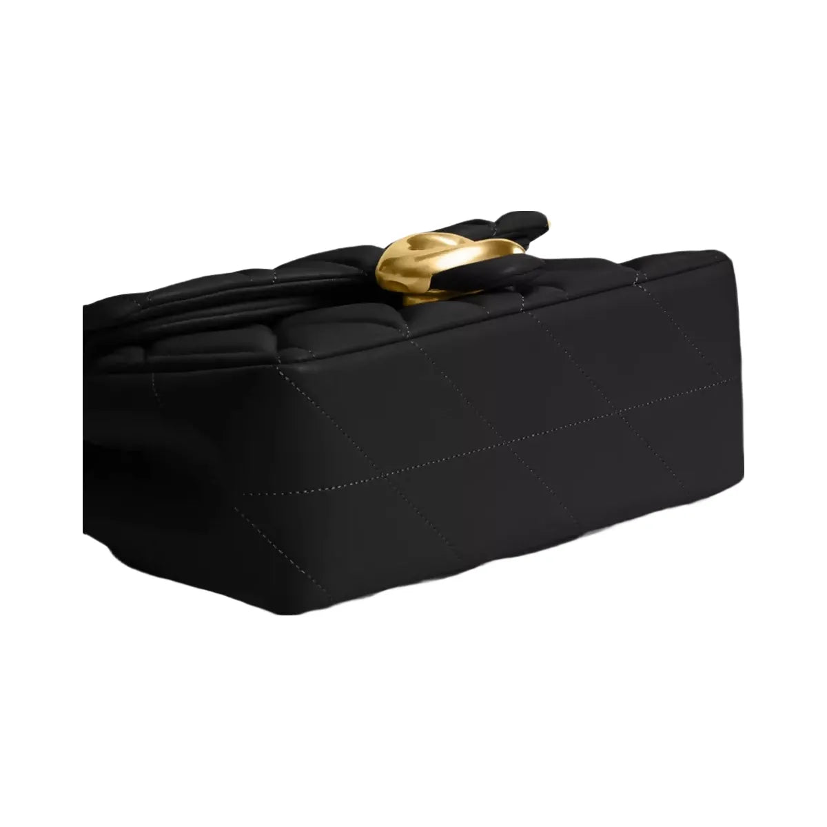 Coach Tabby Shoulder Bag 20 With Pillow Quilting in Brass Black