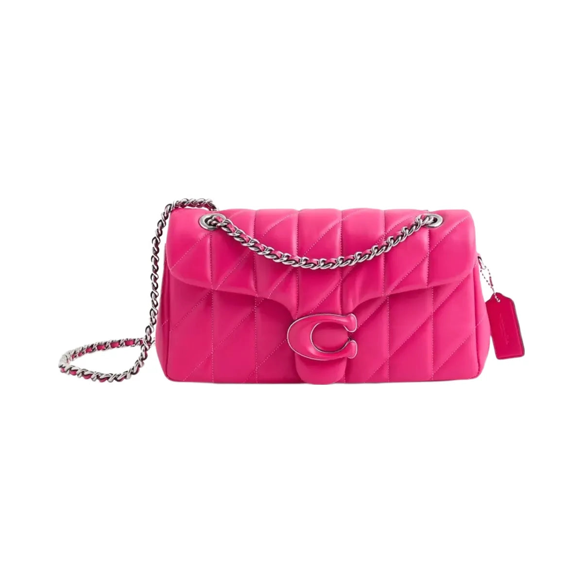 Coach Restored Tabby Shoulder Bag 26 With Quilting in Silver Dragonfruit