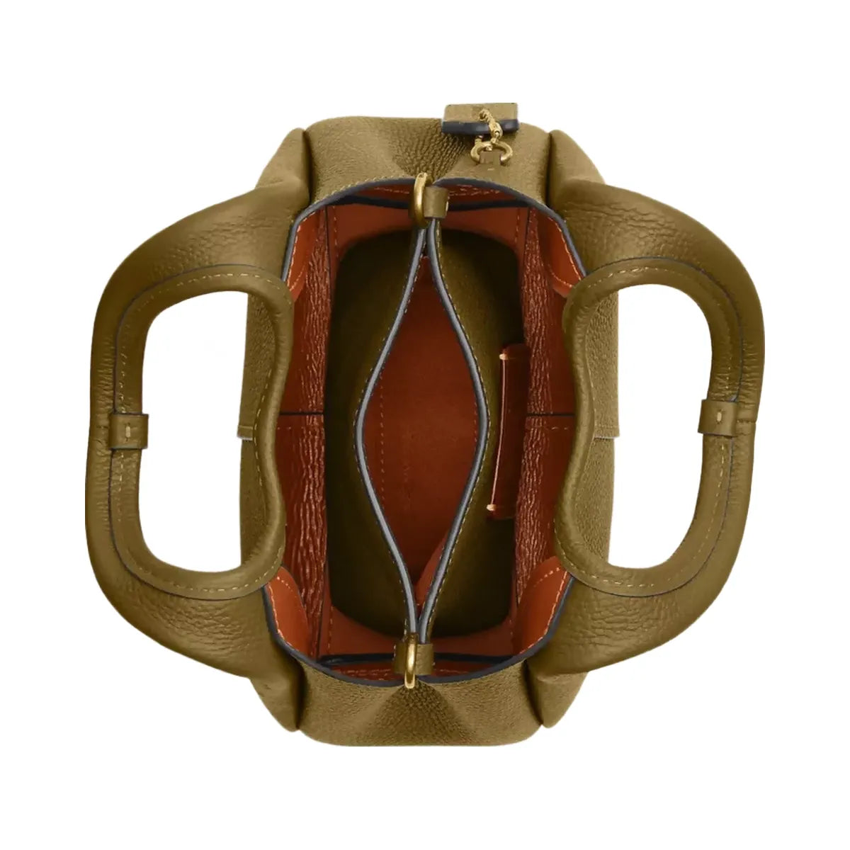 Coach Lana Shoulder Bag 19 in Brass Muted Olive
