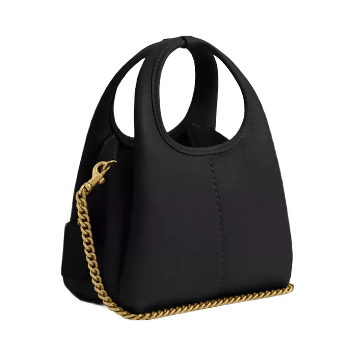 Coach Lana Shoulder Bag 19 in Brass Black
