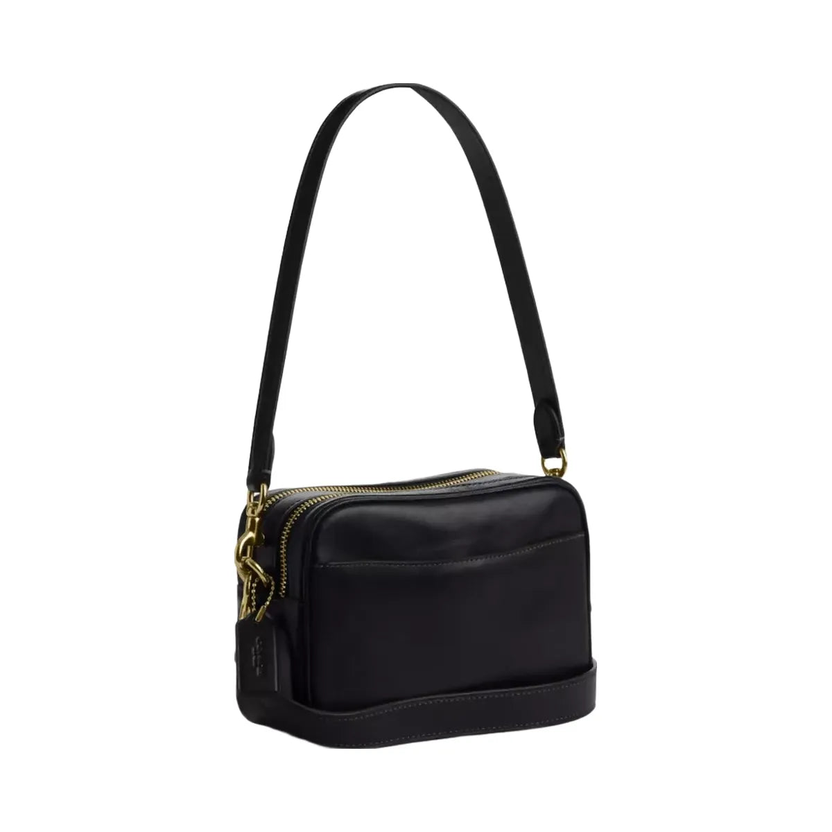 Coach Mini Carey Crossbody Bag in Gold Black