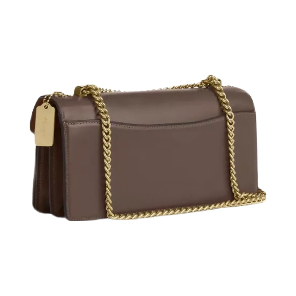 Coach Klare Envelope Crossbody Bag in Gold Dark Stone