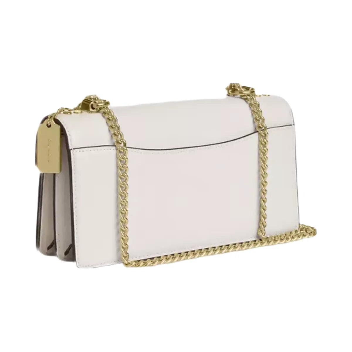 Coach Klare Envelope Crossbody Bag in Gold Chalk