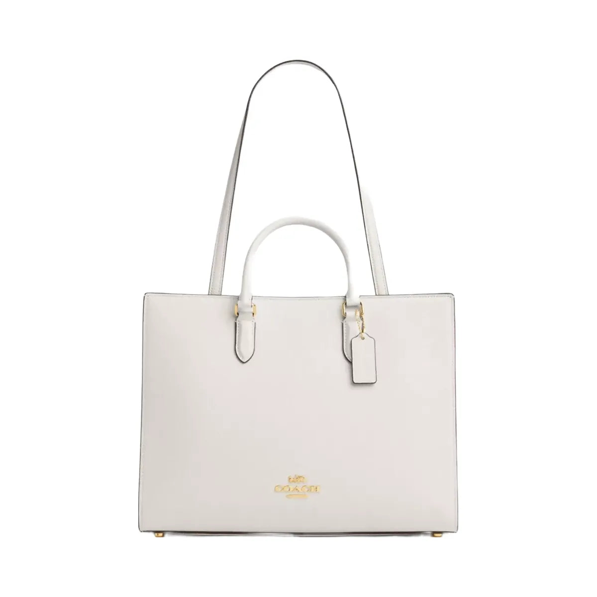Coach Maggie Tote Bag in Gold Chalk