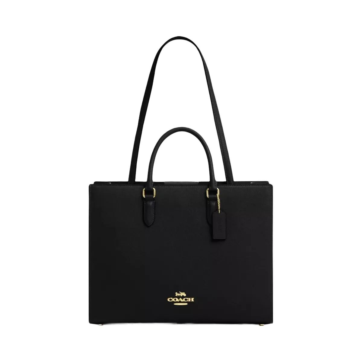 Coach Maggie Tote Bag in Gold Black