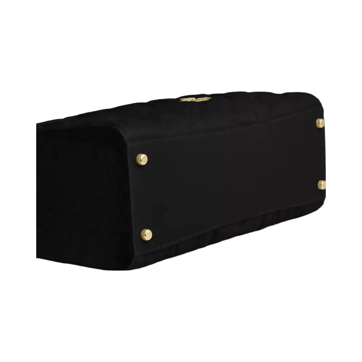 Coach Maggie Tote Bag In Signature Leather in Gold Black