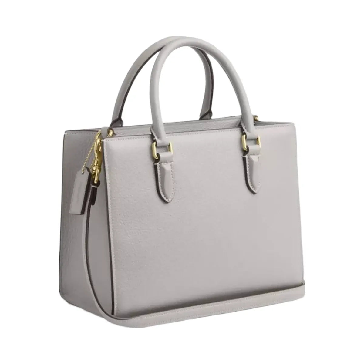 Coach Maggie Small Tote Bag in Gold Dove Grey