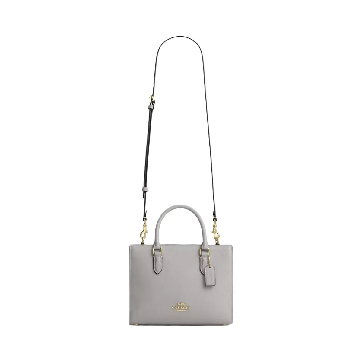 Coach Maggie Small Tote Bag in Gold Dove Grey