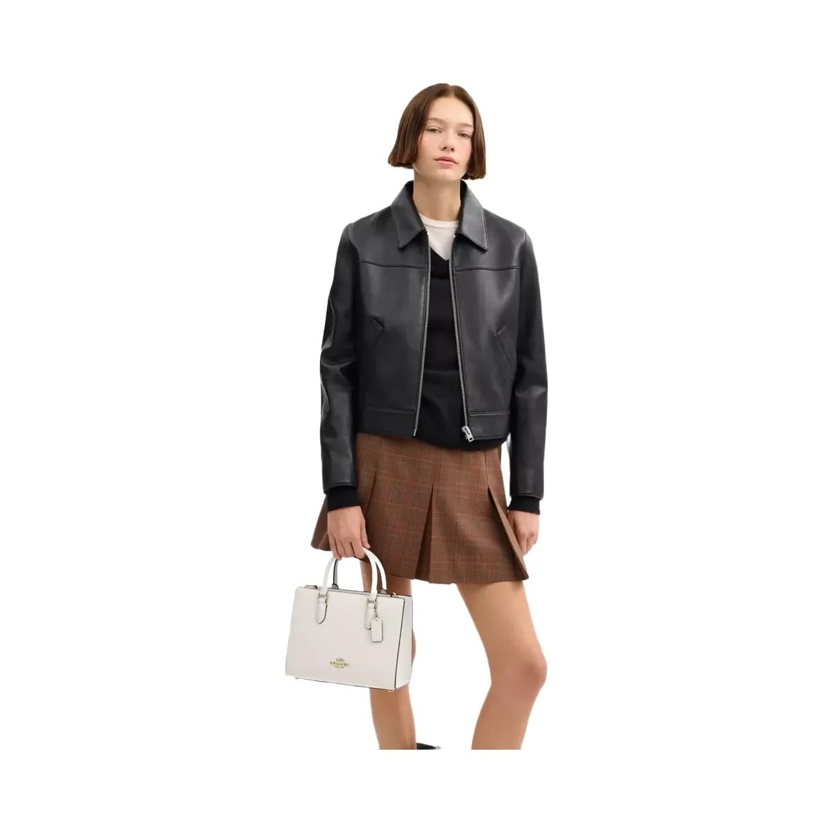 Coach Maggie Small Tote Bag in Gold Chalk