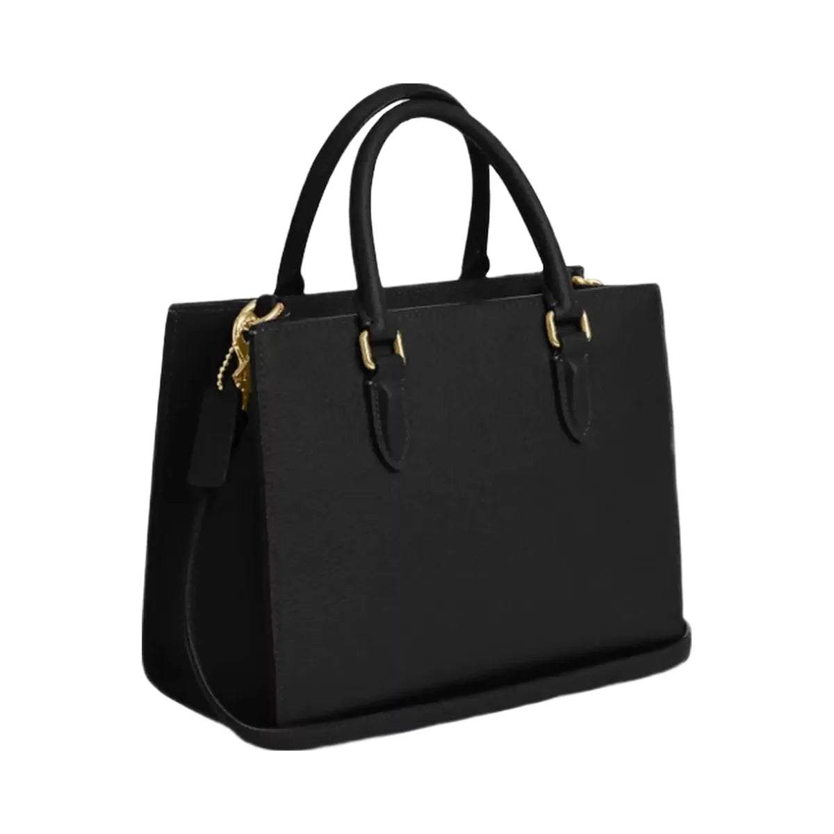 Coach Maggie Small Tote Bag in Gold Black