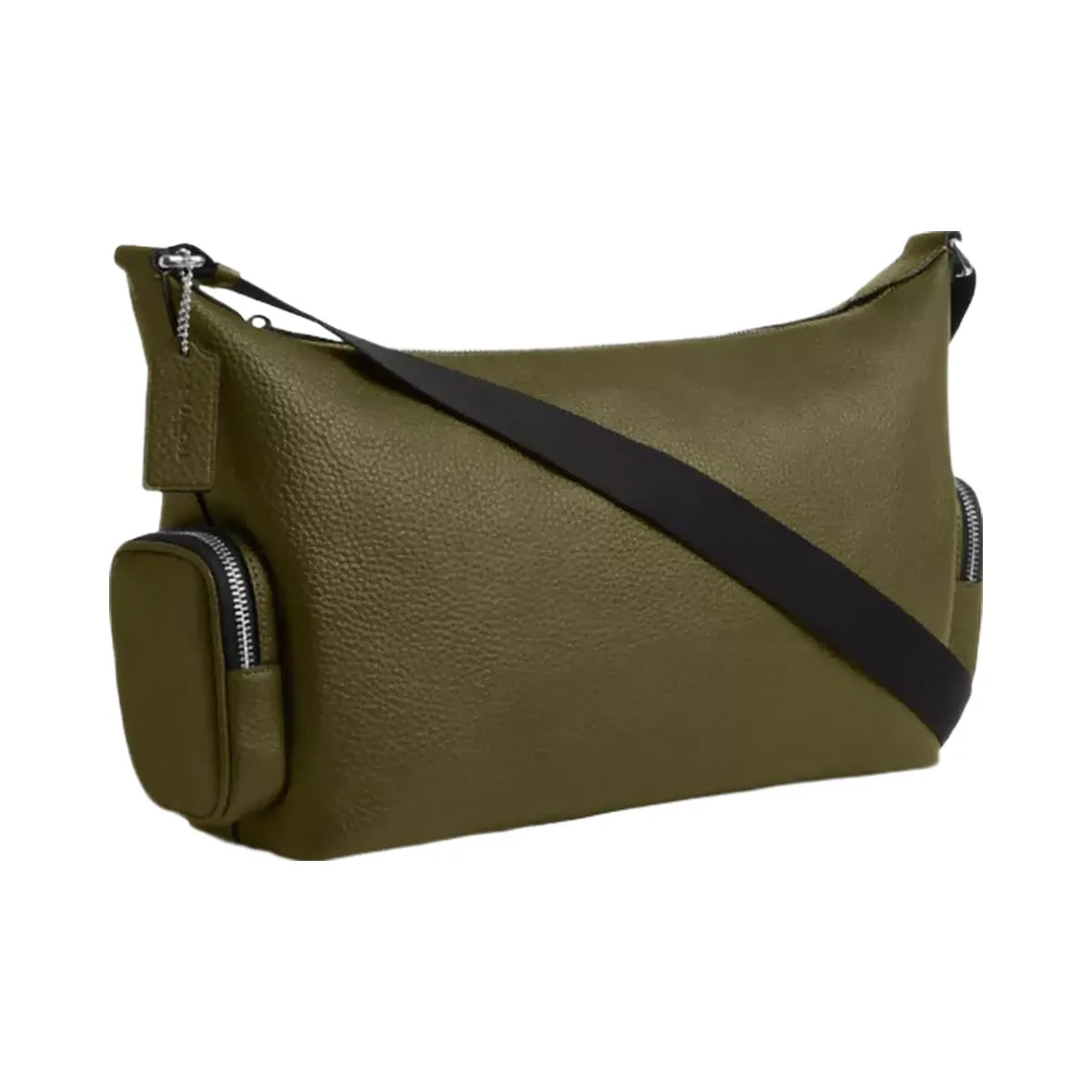 Coach Finn Crossbody Bag With Pockets in Silver Olive