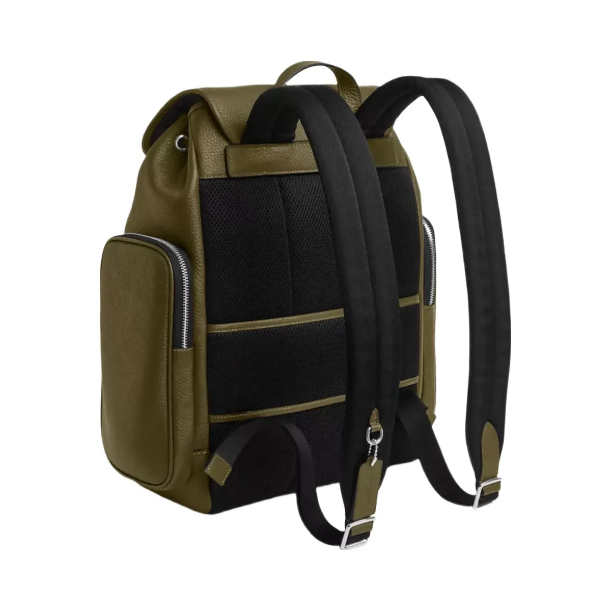 Coach Finn Backpack in Silver Olive