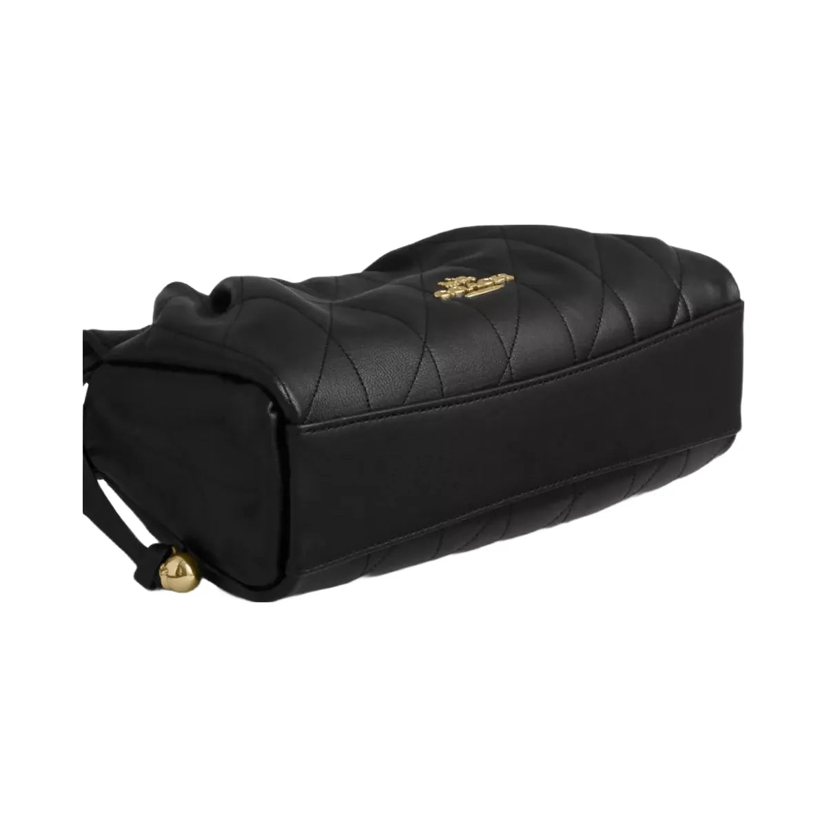 Coach Faye Shoulder Bag With Quilting in Gold Black
