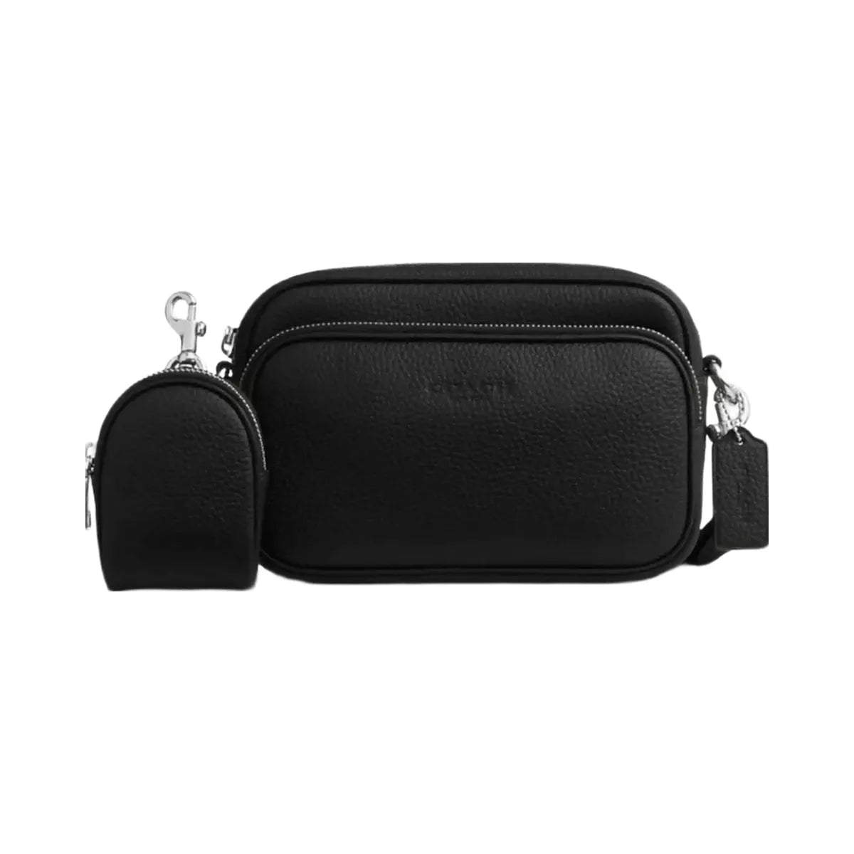 Coach Finlay Crossbody Bag in Silver Black