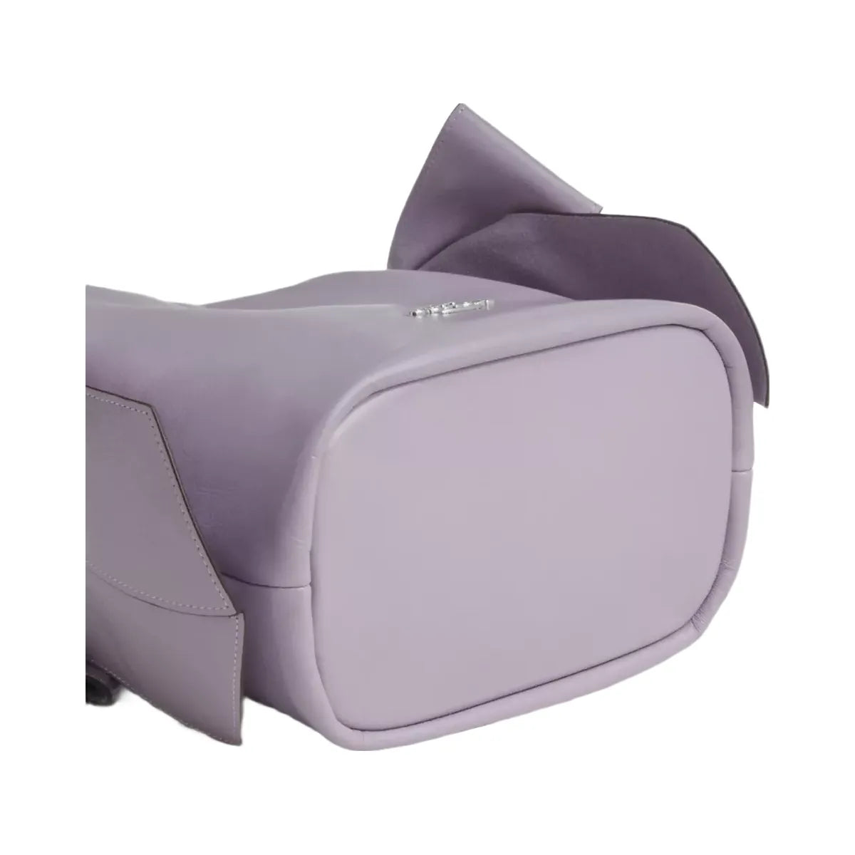 Coach Faye Mini Drawstring Bag With Bows in Silver Light Amethyst