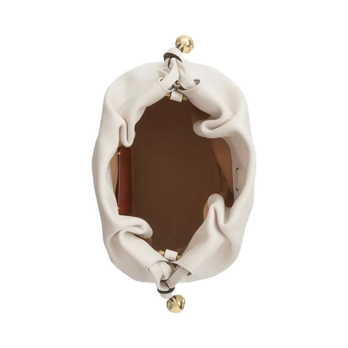 Coach Faye Mini Drawstring Bag in Gold Chalk