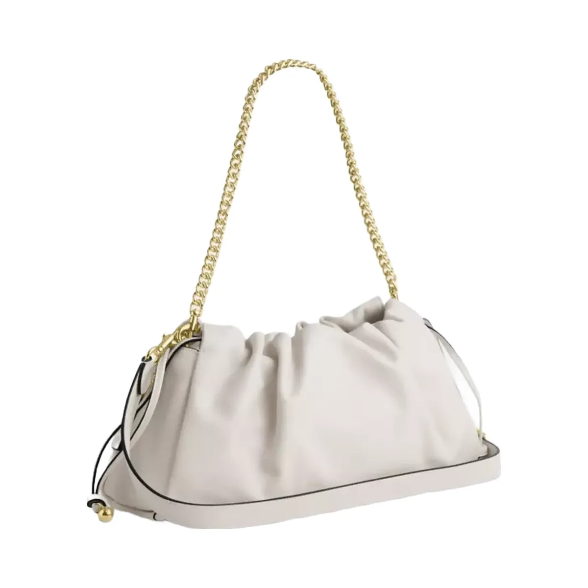 Coach Faye Large Shoulder Bag in Gold Chalk