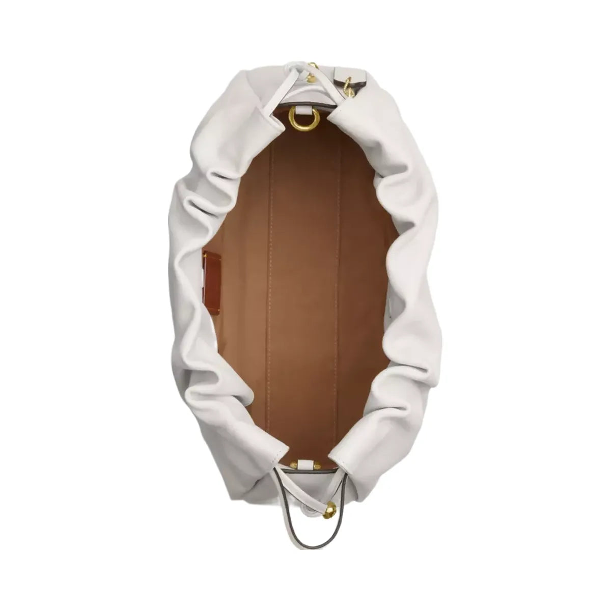 Coach Faye Large Shoulder Bag in Gold Chalk