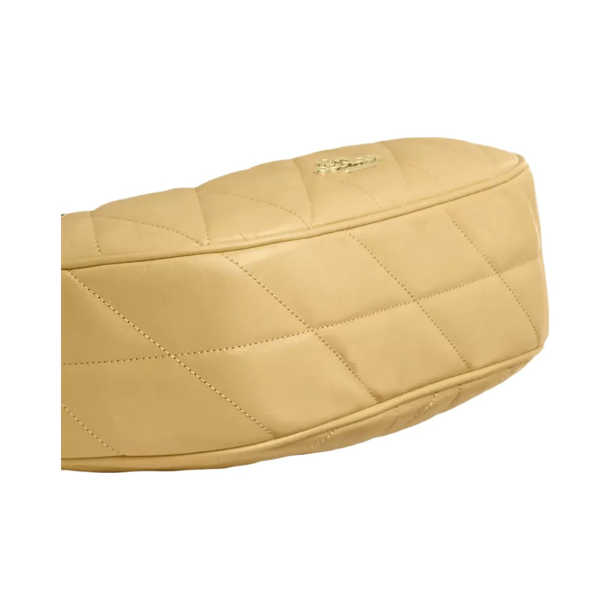 Coach Emily Shoulder Bag With Quilting in Gold Soft Yellow