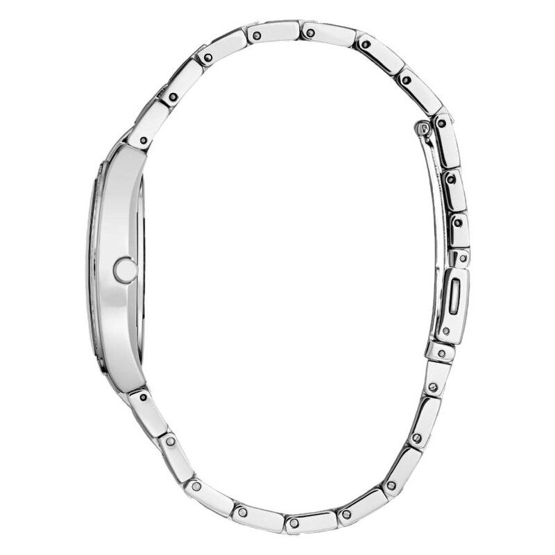 Citizen Crystal Eco-Drive Silver Dial Women's Watch