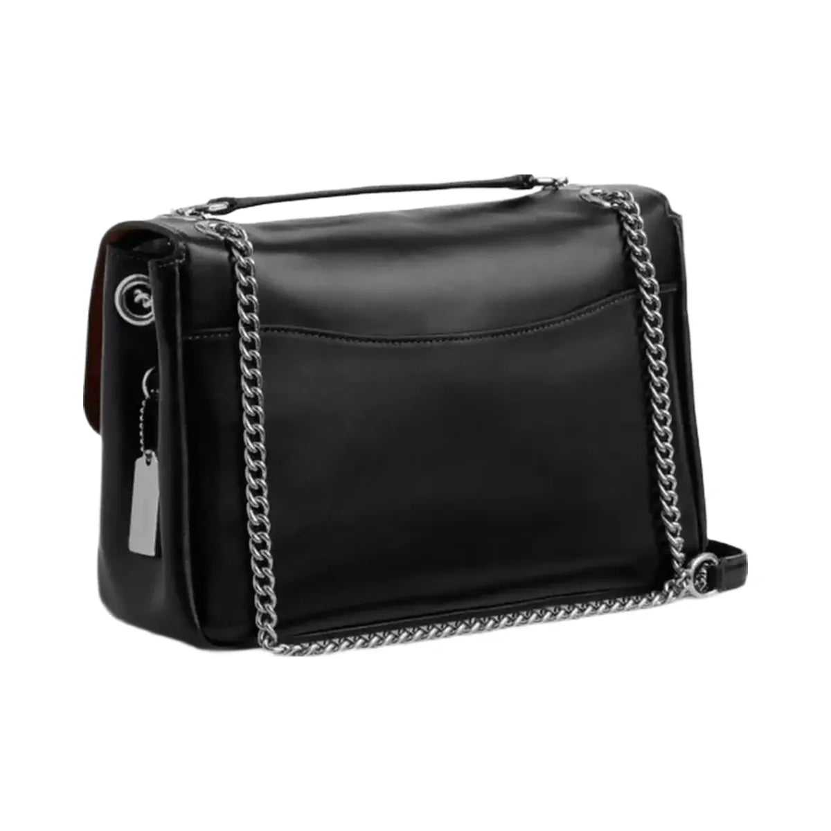 Coach Elodie Crossbody Bag in Silver Black