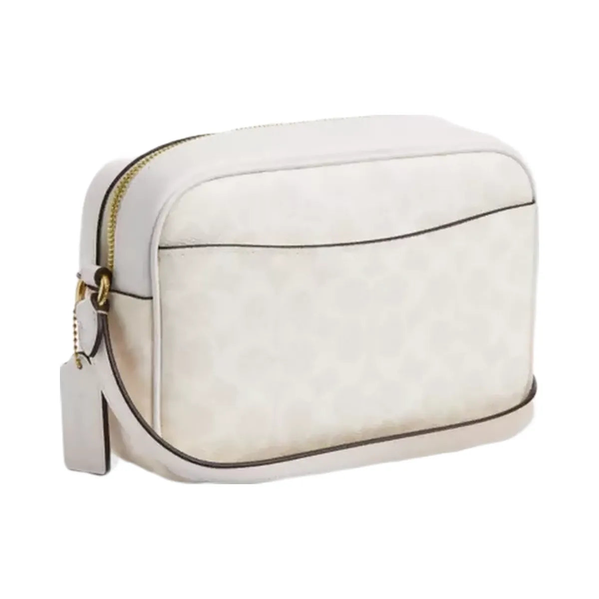 Coach Jamie Camera Bag In Signature Canvas in Gold White Chalk