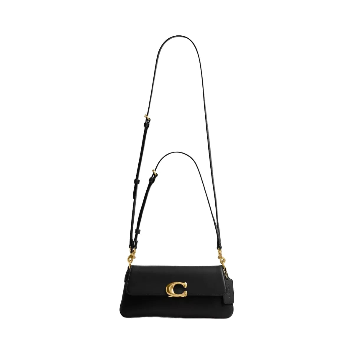 Coach Jet Shoulder Bag in Brass Black