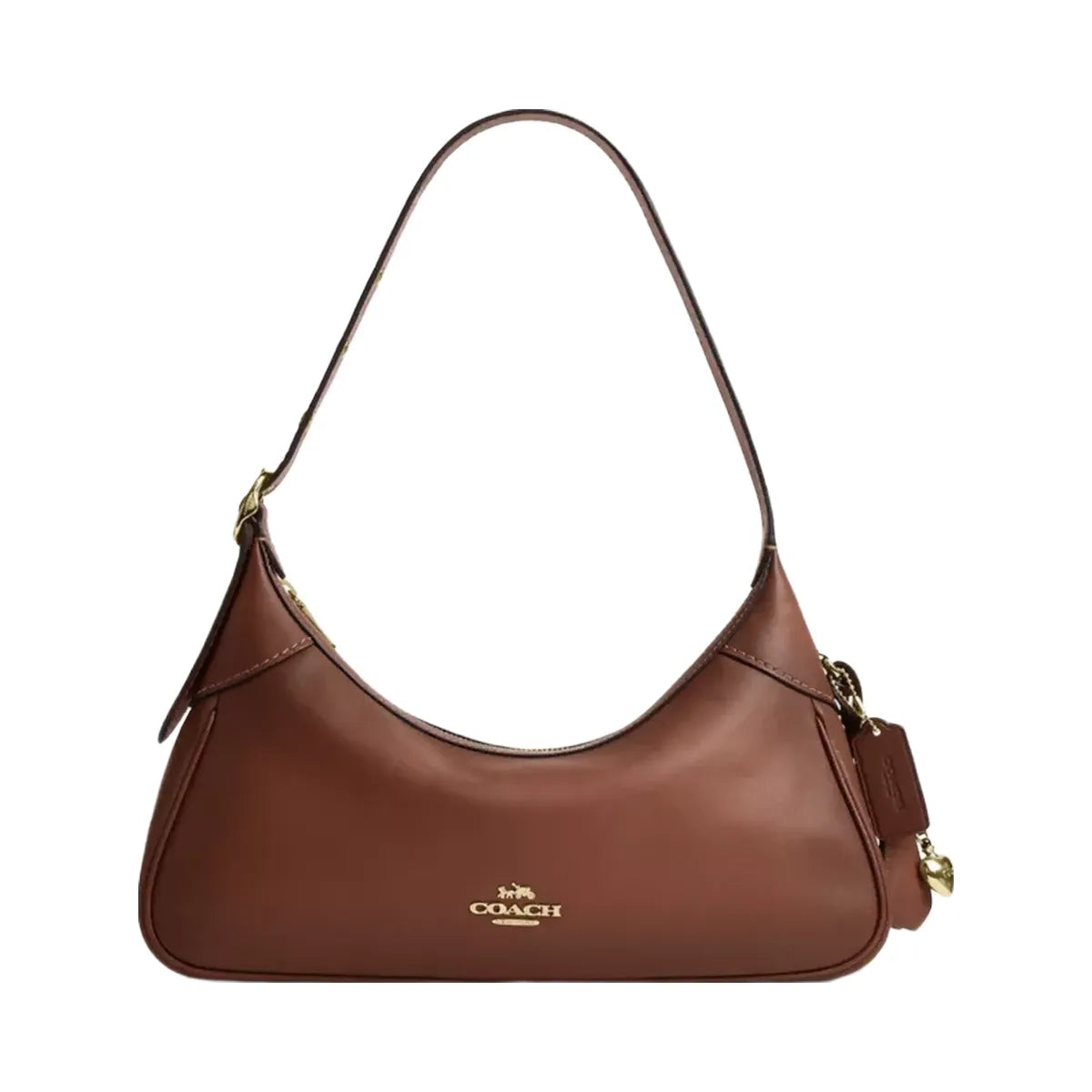 Coach Ella Small Shoulder Bag in Gold Redwood