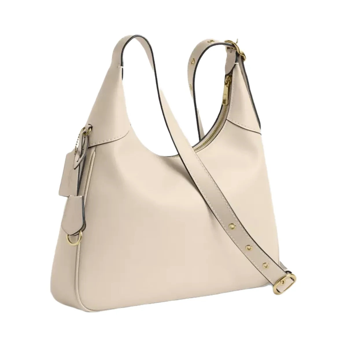 Coach Ella Shoulder Bag in Gold Oat