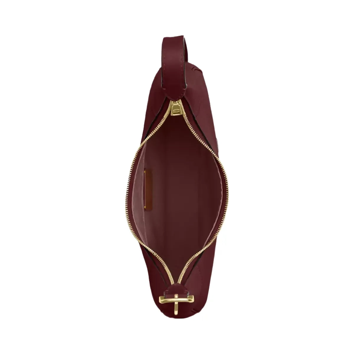 Coach Ella Shoulder Bag in Gold Maroon