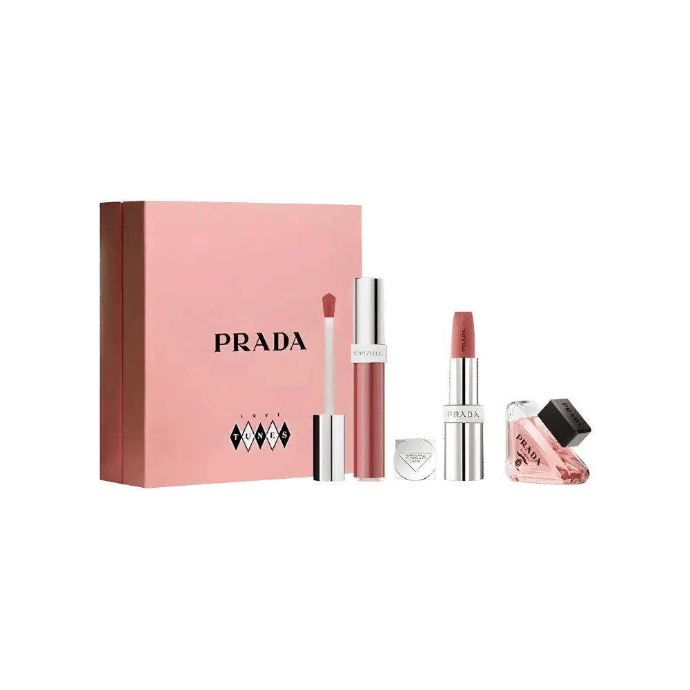 Prada Glass Lip Gloss Matte Lipstick Gift Set 2026